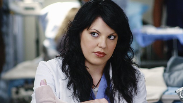 GREY'S ANATOMY - "An Honest Mistake" - Dr.&nbsp;Callie Torres, on "Grey's Anatomy," THURSDAY, FEBRUARY 19 (9:00-10:02 p.m., ET) on the ABC Television Network. (ABC/RON TOM) SARA RAMIREZ