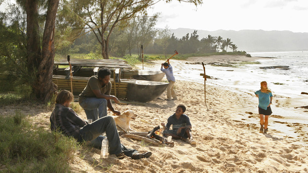 102424_2258 -- LOST - "Do No Harm" - (ABC/MARIO PEREZ)JOSH HOLLOWAY, HAROLD PERRINEAU, MALCOLM DAVID KELLEY, DANIEL DAE KIM, EMILIE DE RAVIN