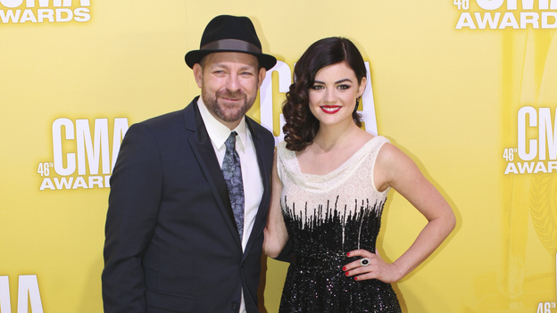 THE 46TH ANNUAL CMA AWARDS - RED CARPET ARRIVALS - "The 46th Annual CMA Awards" airs live THURSDAY, NOVEMBER 1 (8:00-11:00 p.m., ET) on ABC live from the Bridgestone Arena in Nashville, Tennessee. (ABC/SARA KAUSS)KRISTIAN BUSH, LUCY HALE