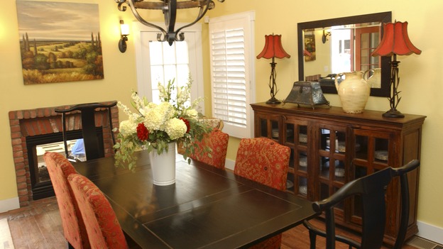 EXTREME MAKEOVER HOME EDITION - "Pope Family," - Dining Room, on "Extreme Makeover Home Edition," Sunday, October 10th on the ABC Television Network.