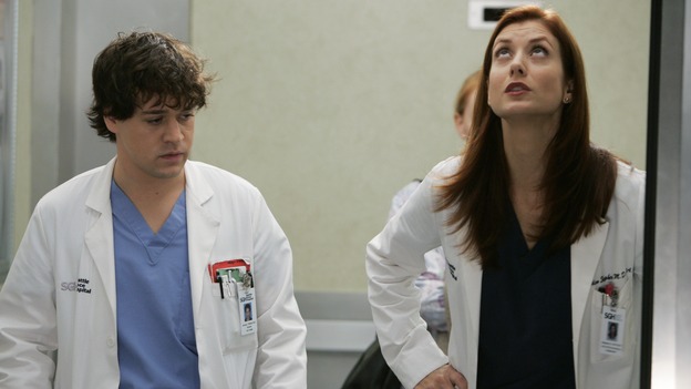 GREY'S ANATOMY - "It's the End of the World (As We Know It)" (ABC/PETER "HOPPER" STONE)KATHERINE HEIGL, KATE WALSH