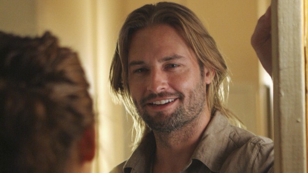 LOST - "Eggtown" - Kate's need to get information out of the hostage may jeopardize her standing with Locke -- as well as with Sawyer -- on "Lost," THURSDAY, FEBRUARY 21 (9:00-10:02 p.m., ET) on the ABC Television Network. (ABC/MARIO PEREZ)EVANGELINE LILLY, JOSH HOLLOWAY