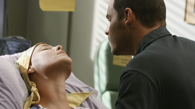GREY'S ANATOMY - "Now or Never" - As Drs. Izzie Stevens and Alex Karev celebrate her successful surgery, something seems to be wrong, on "Grey's Anatomy," THURSDAY, MAY 14 (9:00-11:00 p.m., ET) on the ABC Television Network. KATHERINE HEIGL, JUSTIN CHAMBERS