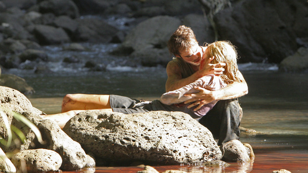 LOST - "Hearts and Minds" - When Locke learns that Boone wants to tell their "secret" to Shannon, Shannon's life is placed in sudden peril, and the shocking truth about her past with Boone is revealed. Meanwhile, Kate is puzzled by Sun's mysterious behavior, and a hungry Hurley must repay a debt to Jin, on "Lost," WEDNESDAY, JANUARY 12 (8:00-9:00 p.m., ET), on the ABC Television Network. IAN SOMERHALDER, MAGGIE GRACE