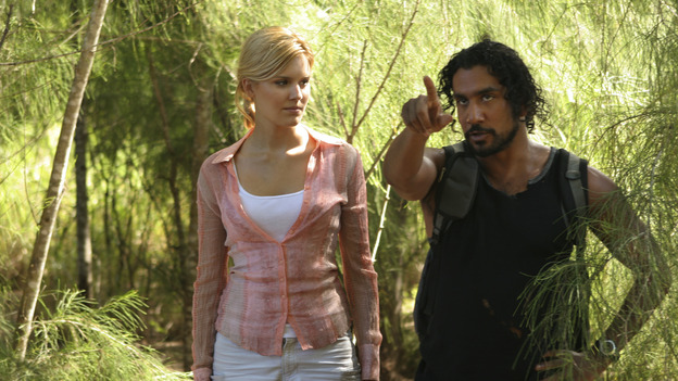 102426_2481 -- LOST - "Do No Harm" - While Jack scrambles to save the life of a survivor, Claire goes into labor. Meanwhile, Locke is missing, and Sayid presents Shannon with a romantic surprise, on "Lost," WEDNESDAY, APRIL 6 (8:00-9:01 p.m., ET), on the ABC Television Network.  (ABC/MARIO PEREZ)MAGGIE GRACE, NAVEEN ANDREWS