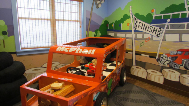 EXTREME MAKEOVER HOME EDITION - "McPhail Family," - Racecar Bedroom Picture,           on   "Extreme Makeover Home Edition," Friday, October 28th              (8:00-10:00   p.m.  ET/PT) on the ABC Television Network.