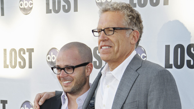 LOST LIVE: THE FINAL CELEBRATION - Oscar&reg;-winning composer Michael Giacchino conducted a live orchestral performance, featuring the iconic music of "Lost," at UCLA's Royce Hall on Thursday, May 13, to celebrate the upcoming series finale. The concert also featured appearances by LOST executive producers and cast members, in addition to, a special preview of the penultimate episode screened immediately after the concert.  (ABC/ADAM LARKEY)DAMON LINDELOF, CARLTON CUSE