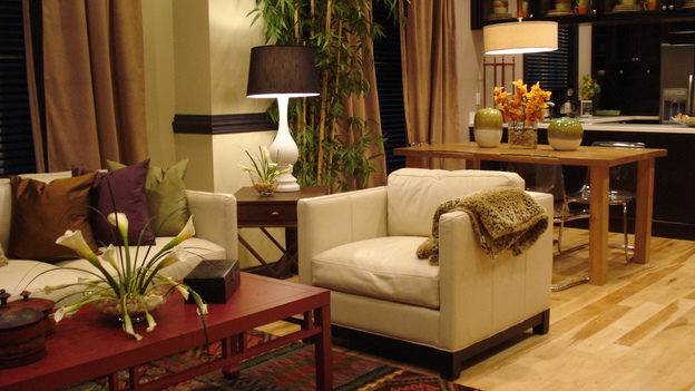 EXTREME MAKEOVER HOME EDITION - "Latif Family," - Living&nbsp;Room, on "Extreme Makeover Home Edition," Sunday, March 30th on the ABC Television Network.