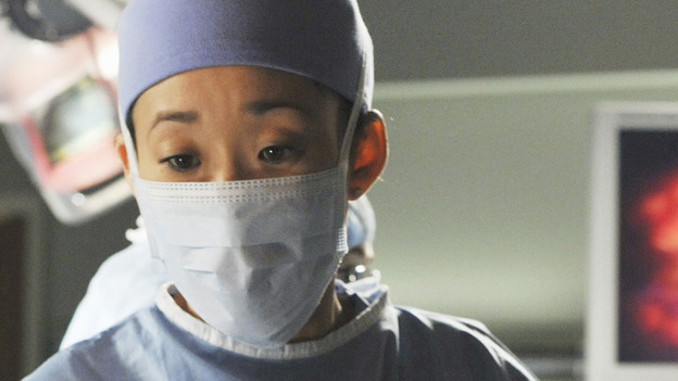 GREY'S ANATOMY - "There's No 'I' in Team" - Cristina during surgery, on "Grey's Anatomy," THURSDAY, OCTOBER 23 (9:00-10:01 p.m., ET) on the ABC Television Network. (ABC/ERIC MCCANDLESS) SANDRA OH
