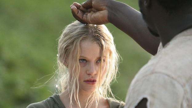 LOST - "Fire + Water" - When Charlie's vividly surreal dreams lead him to believe Claire's baby, Aaron, is in danger, Locke suspects Charlie may be using again. Meanwhile, Sawyer encourages Hurley to act on his attraction to Libby, on "Lost," WEDNESDAY, JANUARY 25 (9:00-10:00 p.m., ET), on the ABC Television Network. (ABC/MARIO PEREZ)EMILIE DE RAVIN, ADEWALE AKINNUOYE-AGBAJE