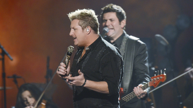 THE 45th ANNUAL CMA AWARDS - THEATRE - "The 45th Annual CMA Awards" broadcast live on ABC from the Bridgestone Arena in Nashville on WEDNESDAY, NOVEMBER 9 (8:00-11:00 p.m., ET). (ABC/KATHERINE BOMBOY-THORNTON)RASCAL FLATTS