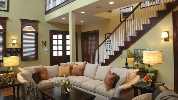 EXTREME MAKEOVER HOME EDITION - "Nick Family," - Living Room, on "Extreme Makeover Home Edition," Sunday, August 14th on the ABC Television Network.