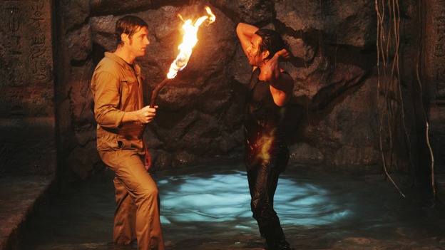 LOST - "The Incident," Parts 1 & 2 - Jack's decision to put a plan in action in order to set things right on the island is met with some strong resistance by those close to him, and Locke assigns Ben a difficult task, on the season finale of "Lost," WEDNESDAY, MAY 13 (9:00-11:00 p.m., ET) on the ABC Television Network. (ABC/MARIO PEREZ)MATTHEW FOX, NAVEEN ANDREWS