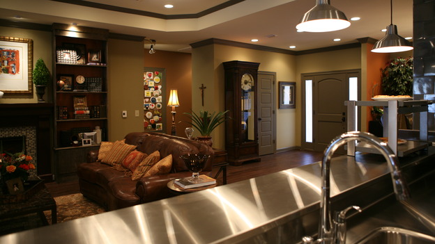 EXTREME MAKEOVER HOME EDITION - "Gaudet Family," - Living Room, on "Extreme Makeover Home Edition," Sunday, March 23rd on the ABC Television Network.