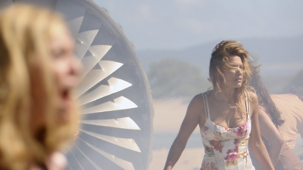 LOST - "Expos" - Hurley begins to suspect that Sawyer may be involved in an island mystery surrounding two fellow survivors, and Sun learns the truth about her past kidnapping attempt by "The Others," on "Lost," WEDNESDAY, MARCH 28 (10:00-11:00 p.m., ET), on the ABC Television Network. (ABC/MARIO PEREZ)MAGGIE GRACE, KIELE SANCHEZ