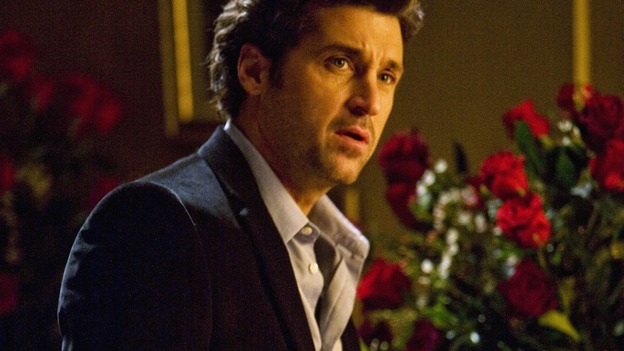 GREY'S ANATOMY - "Beat Your Heart Out" - Derek's romantic plans to propose are interrupted by an urgent phone call from his ex, on "Grey's Anatomy," THURSDAY, FEBRUARY 5 (9:00-10:02 p.m., ET) on the ABC Television Network. (ABC/RANDY HOLEMES) PATRICK DEMPSEY