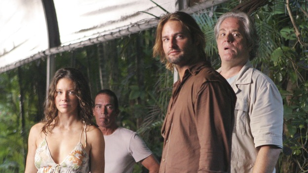 LOST - "The Glass Ballerina" - Sayid's plan to locate Jack places Sun and Jin's lives in grave danger. Meanwhile, Kate and Sawyer are forced to work in harsh conditions by their captors, and Henry makes a very tempting offer to Jack that may prove difficult to refuse, on "Lost," WEDNESDAY, OCTOBER 18 (9:00-10:00 p.m., ET), on the ABC Television Network. (ABC/MARIO PEREZ)EVANGELINE LILLY, JOSH HOLLOWAY, M.C. GAINEY