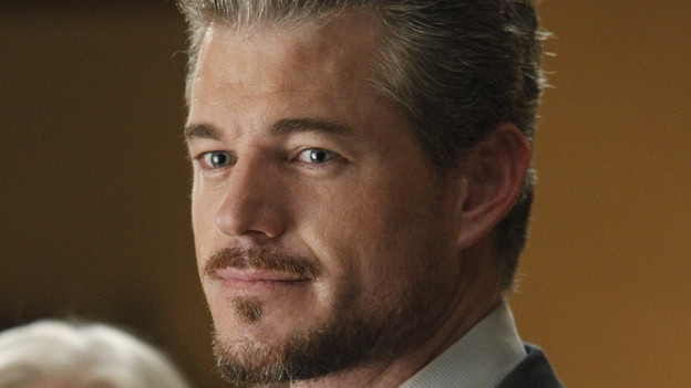 GREY'S ANATOMY - "With You I'm Born Again" -- After an unforgettable and heart-pounding season finale, "Grey's Anatomy" returns for its seventh season on THURSDAY, SEPTEMBER 23 (9:00-10:01 p.m., ET) on the ABC Television Network. In the season premiere, the hospital staff is trying to deal with physical and emotional trauma in the wake of the deadly rampage of a vengeful gunman. As Dr. Perkins (James Tupper), a trauma counselor, is brought in to help in the recovery and to assess each doctor's readiness to return to work, Derek makes a spontaneous decision to resign as Chief and rushes back into surgery, taking everything a little too fast, and Cristina buries herself in her wedding planning. (ABC/PETER "HOPPER" STONE)ERIC DANE