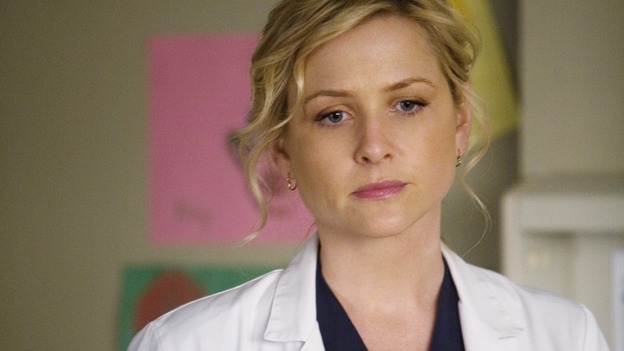 GREY'S ANATOMY - "Sweet Surrender" - Dr. Arizona Robbins, on "Grey's Anatomy," THURSDAY, APRIL 23 (9:00-10:02 p.m., ET) on the ABC Television Network. (ABC/RANDY HOLMES) JESSICA CAPSHAW