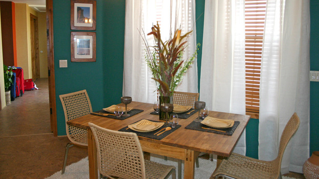 EXTREME MAKEOVER HOME EDITION - "Yazzie Family" - Dining Room, on "Extreme Makeover Home Edition," Sunday, October 28th on the ABC Television Network.