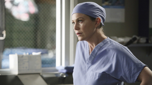 GREY'S ANATOMY - ABC's "Grey's Anatomy" concludes the season with a two-hour shocker, THURSDAY, MAY 20. In the first hour, entitled "Sanctuary" (9:00-10:00 p.m., ET), Seattle Grace Hospital is hit with a crisis like no other in its history. Then, in the second hour, "Death and All His Friends" (10:00-11:00 p.m., ET), Cristina and Meredith's surgical skills are put to the ultimate test. (ABC/DANNY FELD)ELLEN POMPEO