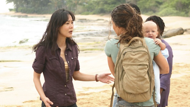 LOST - "There's No Place Like Home," Part 1 - The face-off between the survivors and the freighter people begins, on "Lost," THURSDAY, MAY 15 (10:02-11:00 p.m., ET) on the ABC Television Network.  (ABC/MARIO PEREZ)YUNJIN KIM, EVANGELINE LILY