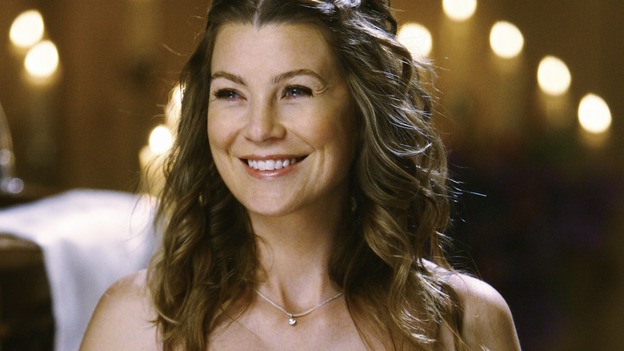 GREY'S ANATOMY - "What a Difference a Day Makes" - Meredith, much more comfortable as a Bride's Maid, looks on as Izzie and Alex get married, on "Grey's Anatomy," THURSDAY, MAY 7 (9:00-10:02 p.m., ET) on the ABC Television Network. ELLEN POMPEO