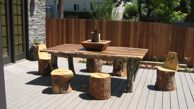EXTREME MAKEOVER HOME EDITION - "Harrison Family," - Exterior Patio, on "Extreme Makeover Home Edition," Sunday, October 9th on the ABC Television Network.