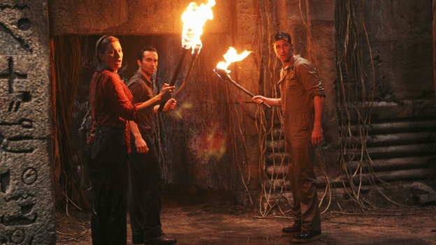 LOST - "The Incident," Parts 1 & 2 - Jack's decision to put a plan in action in order to set things right on the island is met with some strong resistance by those close to him, and Locke assigns Ben a difficult task, on the season finale of "Lost," WEDNESDAY, MAY 13 (9:00-11:00 p.m., ET) on the ABC Television Network. (ABC/MARIO PEREZ)ALICE EVANS, NESTOR CARBONELL, MATTHEW FOX