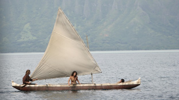 LOST - "Stranger in a Strange Land" - A power play ensues between Jack and "The Others" as Juliet's future hangs in the balance. Meanwhile, Kate, Sawyer and Karl continue on their journey away from "Alcatraz," on "Lost," WEDNESDAY, FEBRUARY 21 (10:00-11:00 p.m., ET), on the ABC Television Network. (ABC/MARIO PEREZ)JOSH HOLLOWAY, EVANGELINE LILLY, BLAKE BASHOFF