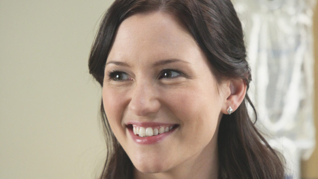 GREY'S ANATOMY - "Holidaze" -- As Thanksgiving, Christmas and New Year's pass, Miranda is visited by her father, William, who disapproves of her choices in life; meanwhile, Mark and Lexie must cope with the shocking arrival of a woman from his past, and Thatcher Grey questions the Chief's recent behavior as Meredith comes to his defense, on "Grey's Anatomy," THURSDAY, NOVEMBER 19 (9:00-10:01 p.m., ET) on the ABC Television Network. (ABC/DANNY FELD)CHYLER LEIGH