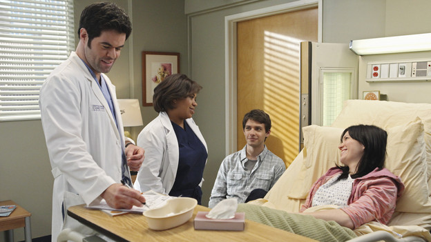GREY'S ANATOMY - ABC's "Grey's Anatomy" concludes the season with a two-hour shocker, THURSDAY, MAY 20. In the first hour, entitled "Sanctuary" (9:00-10:00 p.m., ET), Seattle Grace Hospital is hit with a crisis like no other in its history. Then, in the second hour, "Death and All His Friends" (10:00-11:00 p.m., ET), Cristina and Meredith's surgical skills are put to the ultimate test. (ABC/DANNY FELD)ROBERT BAKER, CHANDRA WILSON, RYAN DEVLIN, MANDY MOORE