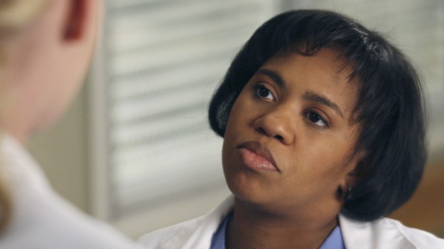 GREY'S ANATOMY - "Six Days" - After a successful operation on his heart, George's father undergoes surgery for his cancer, Thatcher Grey visits Seattle Grace in order to see his new granddaughter, and Meredith discovers that Derek has trouble sleeping soundly, on "Grey's Anatomy," THURSDAY, JANUARY 4 (9:00-10:01 p.m., ET) on the ABC Television Network. (ABC/MICHAEL DESMOND)CHANDRA WILSON