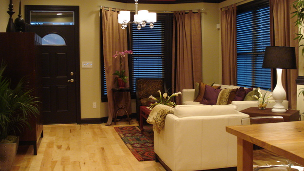 EXTREME MAKEOVER HOME EDITION - "Latif Family," - Living Room, on "Extreme Makeover Home Edition," Sunday, March 30th on the ABC Television Network.