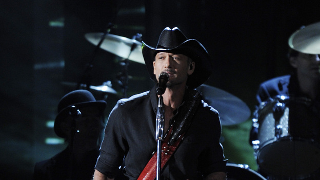 THE 46TH ANNUAL CMA AWARDS - THEATRE - "The 46th Annual CMA Awards" airs live THURSDAY, NOVEMBER 1 (8:00-11:00 p.m., ET) on ABC live from the Bridgestone Arena in Nashville, Tennessee. (ABC/KATHERINE BOMBOY-THORNTON)TIM MCGRAW
