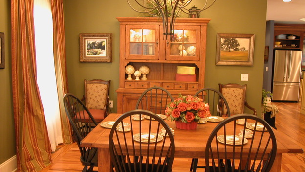 EXTREME MAKEOVER HOME EDITION - "Hawkins Family," - Dining Room, on "Extreme Makeover Home Edition," Sunday, October 8th on the ABC Television Network.