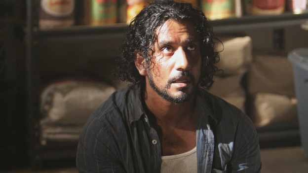 LOST - "Enter 77" - Locke, Sayid and Kate investigate a strange structure and its mysterious inhabitant. Meanwhile, Sawyer competes in a ping-pong competition to get back his belongings, on "Lost," WEDNESDAY, MARCH 7 (10:00-11:00 p.m., ET), on the ABC Television Network. (ABC/MARIO PEREZ)NAVEEN ANDREWS