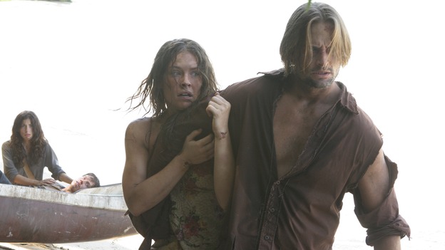LOST - Awarded the 2005 Emmy and 2006 Golden Globe for best drama series, and a 2007 Golden Globe nomination for best drama series and best actress for Evangeline Lilly, "Lost" returns for the second act of its third season of action-packed mystery and adventure -- that will continue to bring out the very best and the very worst in the people who are lost -- WEDNESDAY, FEBRUARY 7 (10:00-11:00 p.m., ET), on the ABC Television Network. In the return episode, "Not in Portland," Jack is in command as the fate of Ben's life literally rests in his hands. Meanwhile, Kate and Sawyer find an ally in one of "The Others," and Juliet makes a shocking decision that could endanger her standing with her people. (ABC/MARIO PEREZ)TANIA RAYMONDE, EVANGELINE LILLY, JOSH HOLLOWAY