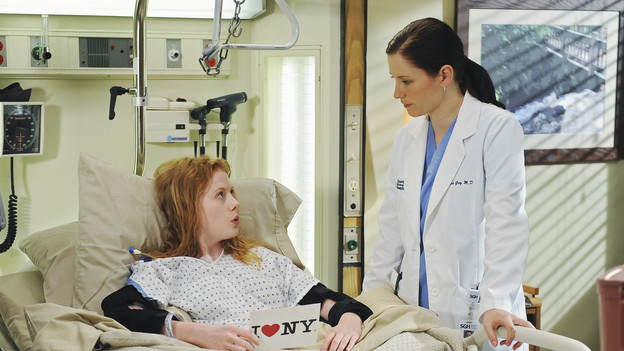 GREY'S ANATOMY - "Goodbye" (ABC/ERIC MCCANDLESS)ZOE BOYLE, CHYLER LEIGH
