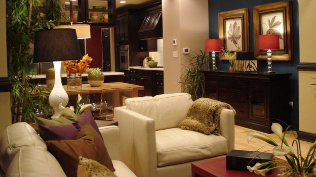 EXTREME MAKEOVER HOME EDITION - "Latif Family," - Living Room, on "Extreme Makeover Home Edition," Sunday, March 30th on the ABC Television Network.