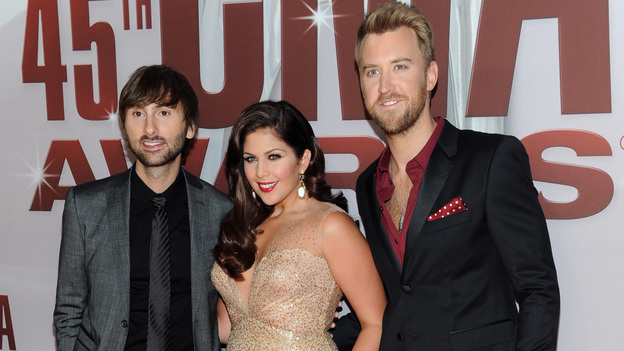 THE 45th ANNUAL CMA AWARDS - RED CARPET ARRIVALS - "The 45th Annual CMA Awards" will broadcast live on ABC from the Bridgestone Arena in Nashville on WEDNESDAY, NOVEMBER 9 (8:00-11:00 p.m., ET). (ABC/JASON KEMPIN)LADY ANTEBELLUM