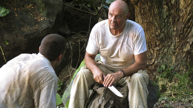 LOST - "White Rabbit" - Jack is near delirious from lack of sleep and struggles to overcome the haunting events that brought him to Australia and, subsequently, to the island. Meanwhile, Boone gets caught in a treacherous riptide, the pregnant Claire's health takes a bad turn, and a thief may have stolen the last bottles of water. Veronica Hamel ("Hill Street Blues") guest stars as Jack's mother, on "Lost," WEDNESDAY, OCTOBER 20 (8:00-9:00 p.m., ET), on the ABC Television Network. (ABC/MARIO PEREZ) MATTHEW FOX, TERRY O'QUINN