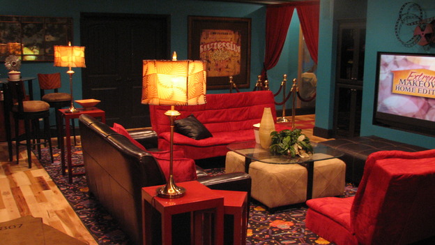 EXTREME MAKEOVER HOME EDITION - "Tipton-Smith Family," - Living Room/Home Theater, on "Extreme Makeover Home Edition," Sunday, March 11th on the ABC Television Network.