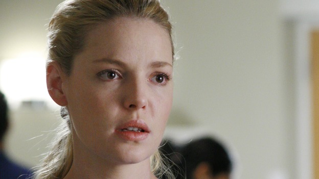 GREY'S ANATOMY - "Some Kind of Miracle" - One person's fight to live affects everyone at Seattle Grace, in the dramatic conclusion to "Grey's Anatomy's" three-episode story arc. "Some Kind of Miracle" airs THURSDAY, FEBRUARY 22 (9:00-10:01 p.m., ET) on the ABC Television Network. Elizabeth Reaser (Independent Spirit Award nominee for "Sweet Land") guest stars as a patient. (ABC/RON TOM)KATHERINE HEIGL