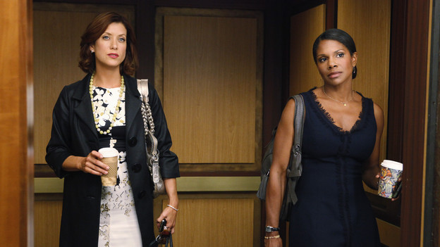 PRIVATE PRACTICE - "The Way We Were" - Violet is physically recovering from her violent attack at home, but the emotional trauma she suffers from isn't going away, despite the best efforts of Pete and her other friends to help. Meanwhile, Addison and Naomi try to mend their tension-filled relationship, as Sam and Cooper treat a father, who has allegedly attacked his family, after he is stabbed by his wife, on "Private Practice," THURSDAY, OCTOBER 8 (10:01-11:00 p.m., ET) on the ABC Television Network. (ABC/KAREN NEAL)KATE WALSH, AUDRA MCDONALD