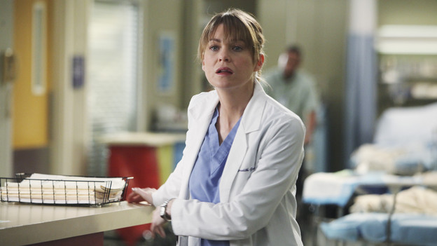 GREY'S ANATOMY - "Golden Hour" - Meredith, looking to prove she is Chief Resident material, learns that anything and everything can happen in an hour's time when she steps up to run the ER for a night; meanwhile, Bailey sneaks off with Eli and gets into a little mischief, and everyone is surprised when the Chief's wife, Adele, shows up as one of the ER patients, on "Grey's Anatomy," THURSDAY, FEBRUARY 17 (9:00-10:01 p.m., ET) on the ABC Television Network. (ABC/DANNY FELD)ELLEN POMPEO