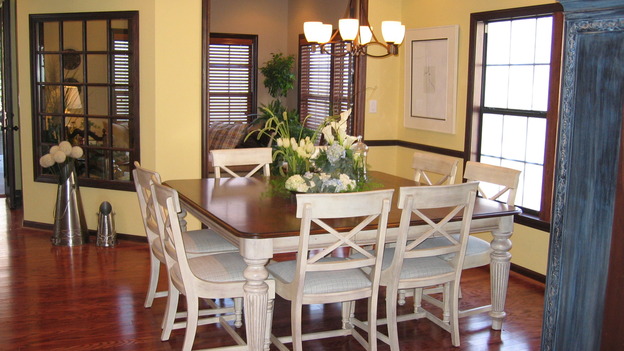 EXTREME MAKEOVER HOME EDITION - "Riggins Family," -  Dining Room, on "Extreme Makeover Home Edition," Sunday, January 21th on the ABC Television Network.