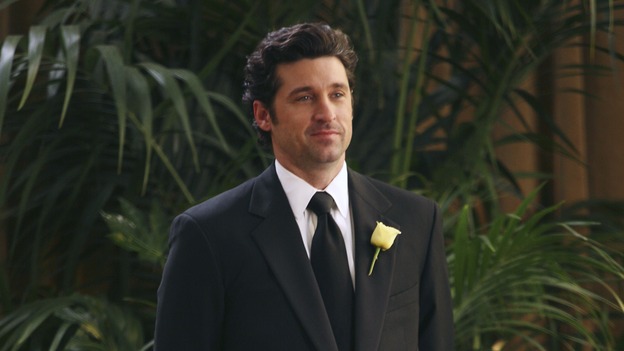 GREY'S ANATOMY - "Didn't We Almost Have It All" - Cristina and Burke's wedding day arrives - along with the interns' first exam results - and a successor to the Chief is named, as Callie and George make a big decision about their relationship, on the Season Finale of "Grey's Anatomy," THURSDAY, MAY 17 (9:00-10:07 p.m., ET) on the ABC Television Network. (ABC/KAREN NEAL)PATRICK DEMPSEY