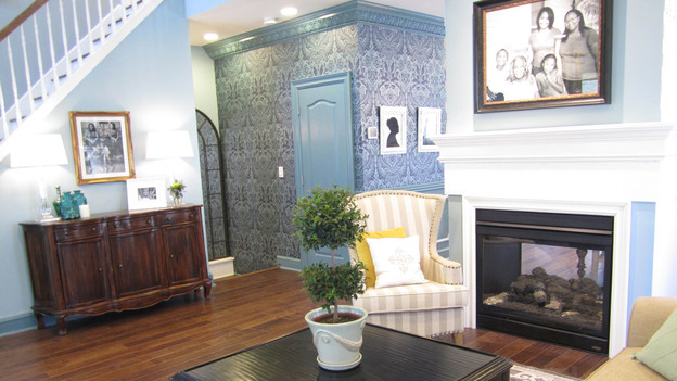 EXTREME MAKEOVER HOME EDITION - "Walker Family," - Living Room Picture, on  "Extreme Makeover Home Edition," Friday,&nbsp;December 2nd&nbsp;(8:00-10:00 p.m.  ET/PT) on the ABC Television Network.