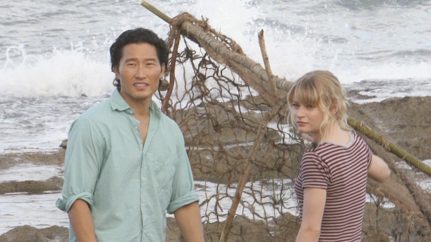 LOST - "Par Avion" - Claire becomes suspicious of Charlie when he exhibits peculiar behavior after she comes up with an idea that could get everybody rescued. Meanwhile, tensions mount between Sayid and Locke as they continue their trek to rescue Jack, on "Lost," WEDNESDAY, MARCH 14 (10:00-11:00 p.m., ET), on the ABC Television Network. (ABC/MARIO PEREZ)DANIEL DAE KIM, EMILIE DE RAVIN
